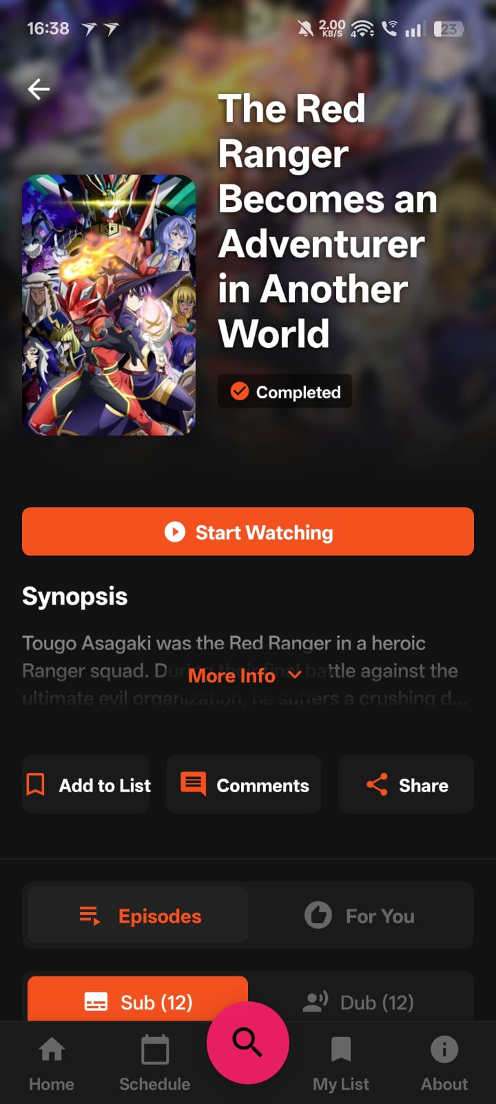 Anime Details